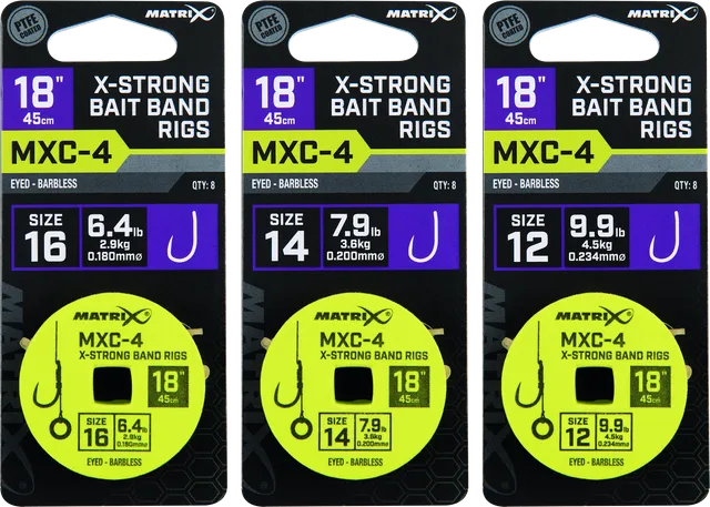 Matrix MXC-4 Ready Rig 16 45cm 2.9kg X-Strong Bait Band