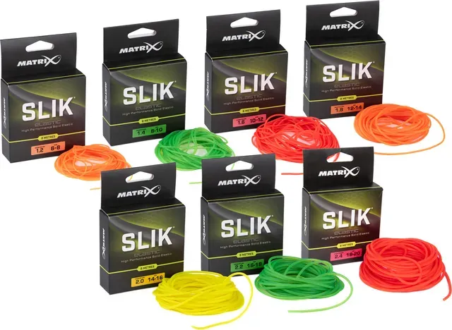 Matrix SLIK Elastic #6-8 8m 1.2mm Orange