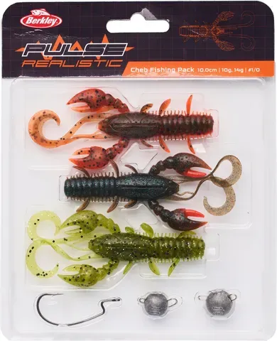 Berkley Cheburashka Fishing Pack 10cm 10g 6 Cheb Rig