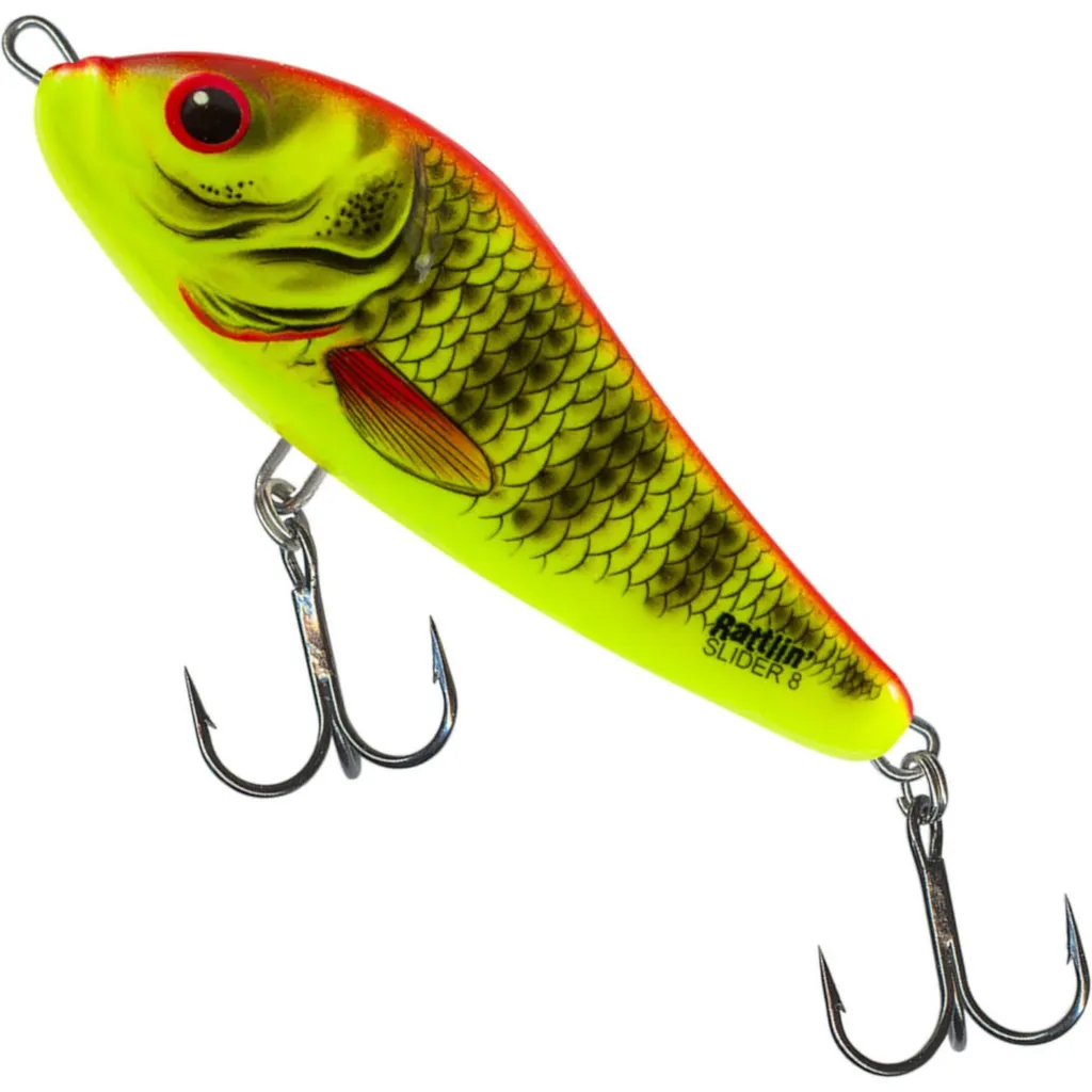 Salmo Rattlin Slider Jerkbait 8cm 20g Bright Perch