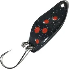 Troutwerk Spoon 1.5g 2.3cm Black/Red Dots