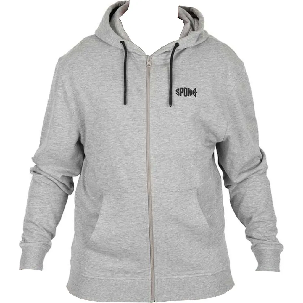 Spomb Grey Hoodie Full Zip M