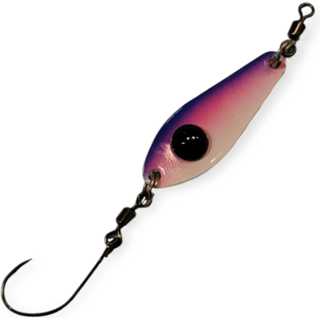 Troutwerk Spoon 3.1cm 2.4g Blau Pink Weiß Schwarz