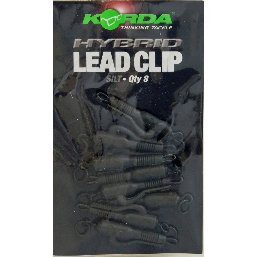 Korda Hybrid Bleiclips Rigkomponenten Silt