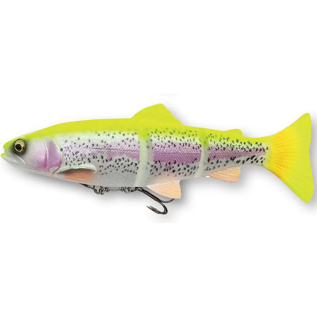 Savage Gear 4D Line Thru Trout Gummifische 25cm 193g Sinking Lemon Trout