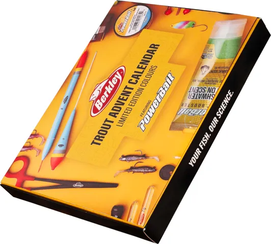 Berkley Advent Calendar Trout Lure Kit 24 Doors