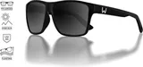 Westin W6 Street 200F Polarisationsbrille Matte Black Grey Blue Cat. 3