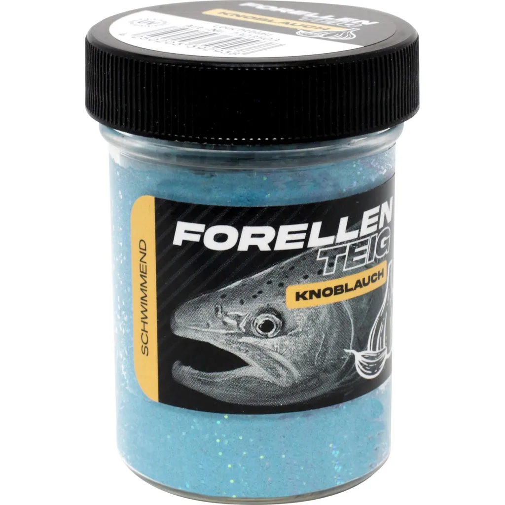 FTM Forellenteig Leuchtblau Knoblauch