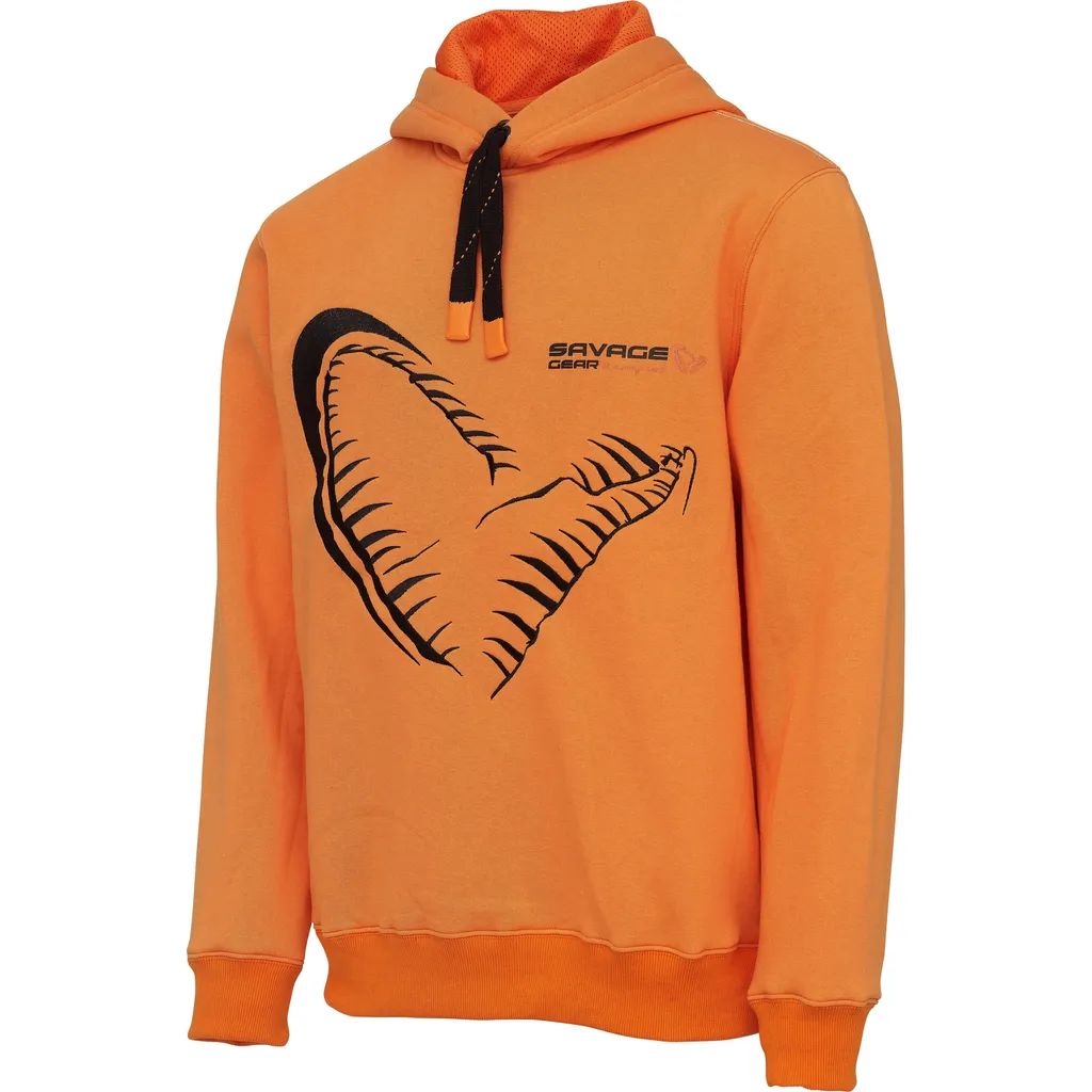 Savage Gear Mega Jaw Hoodie L Sun Orange