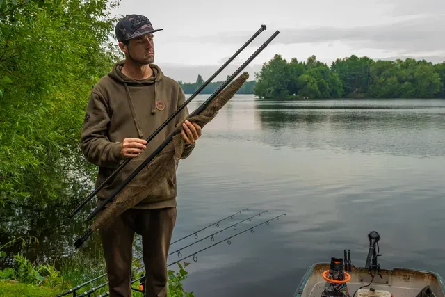 Fox Horizon X3S Landing Net 107cm 240cm Carbon Khaki Mesh