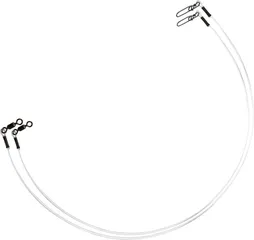BKK Fluorocarbon Leader HD Pike Snap 50cm 40.82kg