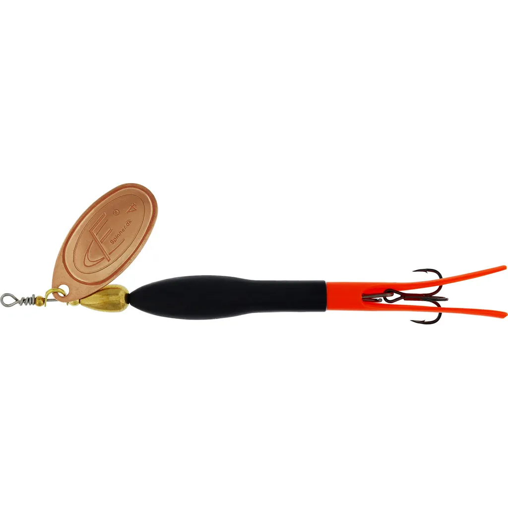 Westin FC Downstream Spinner #5 40g Black / Flouro Orange Copper Blade