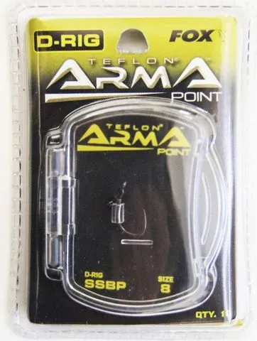Fox Arma Point Hook SSBP 8 D-Rig Macro-Barb