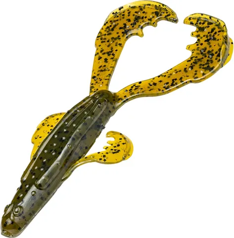 Strike King Rage Space Monkey Gummiköder 10cm Green Pumpkin