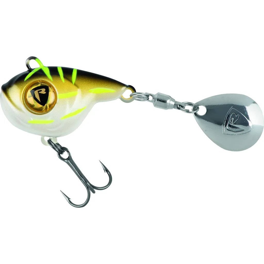 Fox Rage Big Eye Spin Tail Spin tails 8g Black & Gold