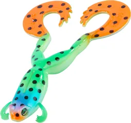 Balzer Shirasu Clone Frog Softbait 12cm 16g Spicy Rainbow UV