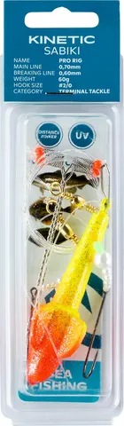 Kinetic Sabiki Pro 120g #2/0 110cm