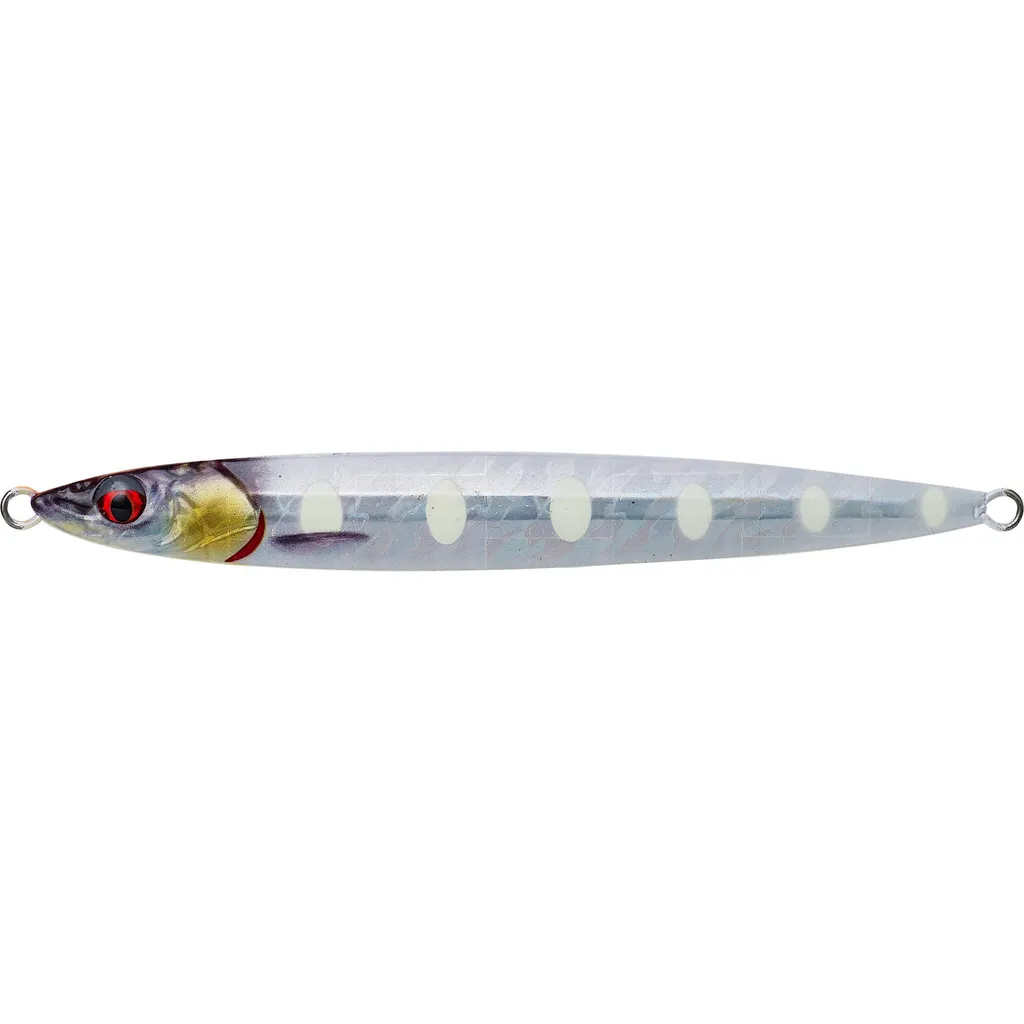 Savage Gear 3D Slim Jig Minnow Pilker 14cm 80g Bone White Glow PHP