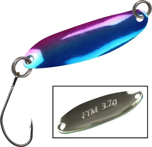 FTM Spoon Hornet 3.9cm 3.7g Pink-Blau/Silberfarben