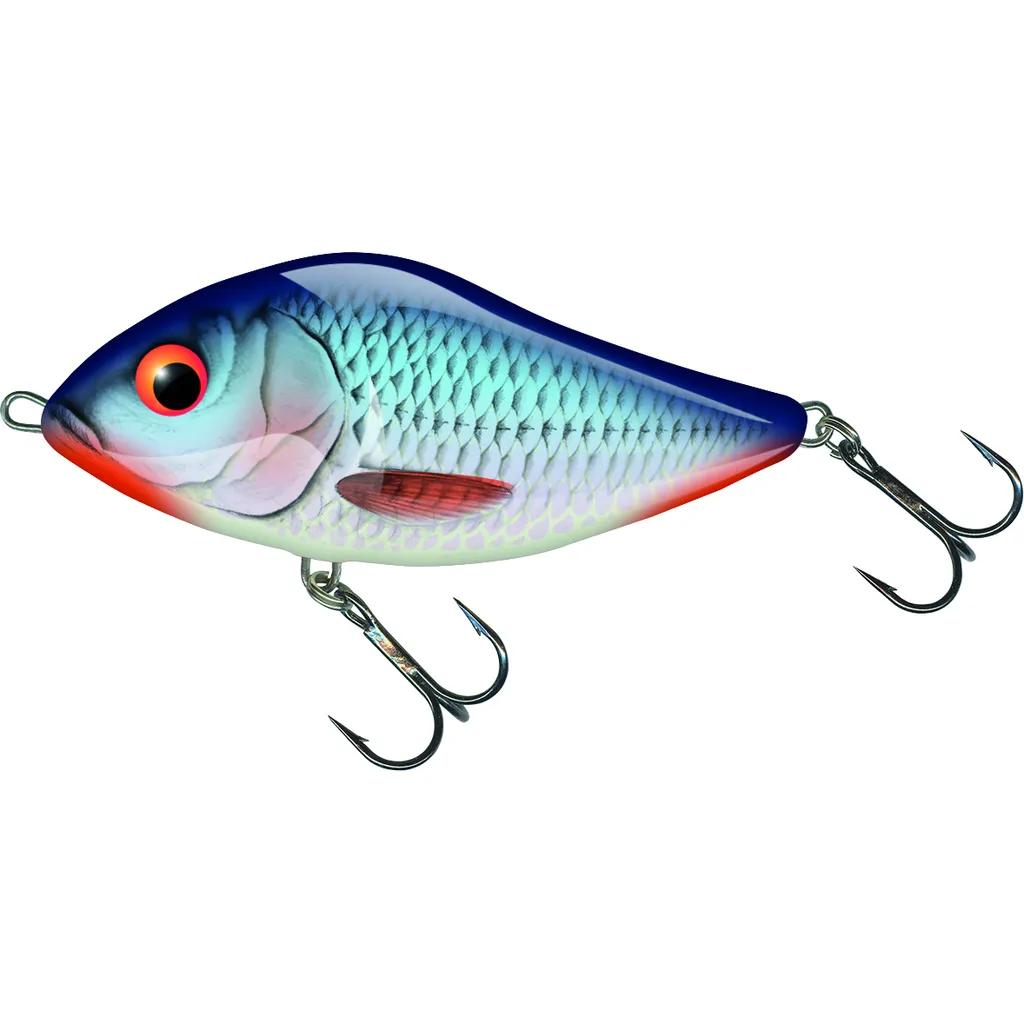 Salmo Slider Sinking Jerkbait 12cm 70g Bleeding Blue Shad