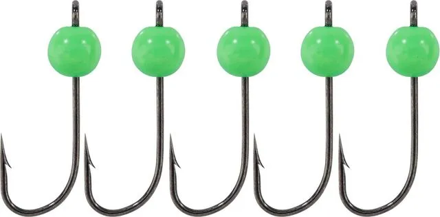 Balzer Trout Collector Tungsten Jig Heads 1.3g #6 5pcs Grün