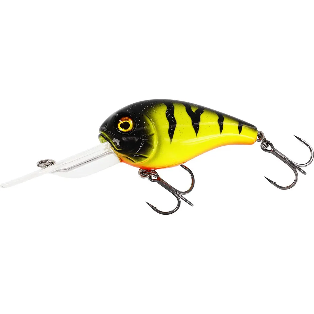 Westin MegaBite DR Crankbait 6cm 19g Fire Perch
