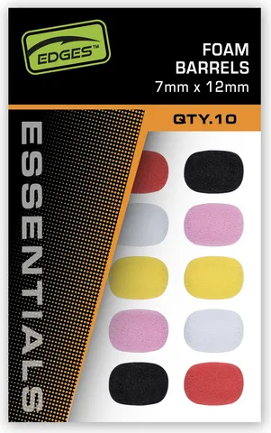 Fox Edges Foam Barrels Rig Accessory 7x12mm