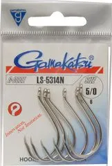 Gamakatsu LS-5314N Hooks 5/0 6