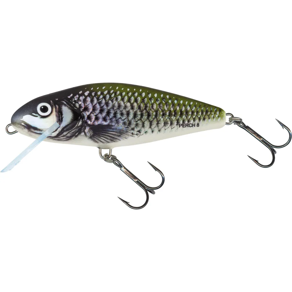 Salmo Perch Wobbler 8cm 12g Holo Bleak