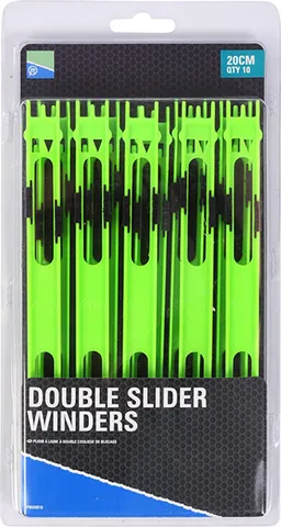 Preston Double Slider Winders Rig Accessory 20cm Green