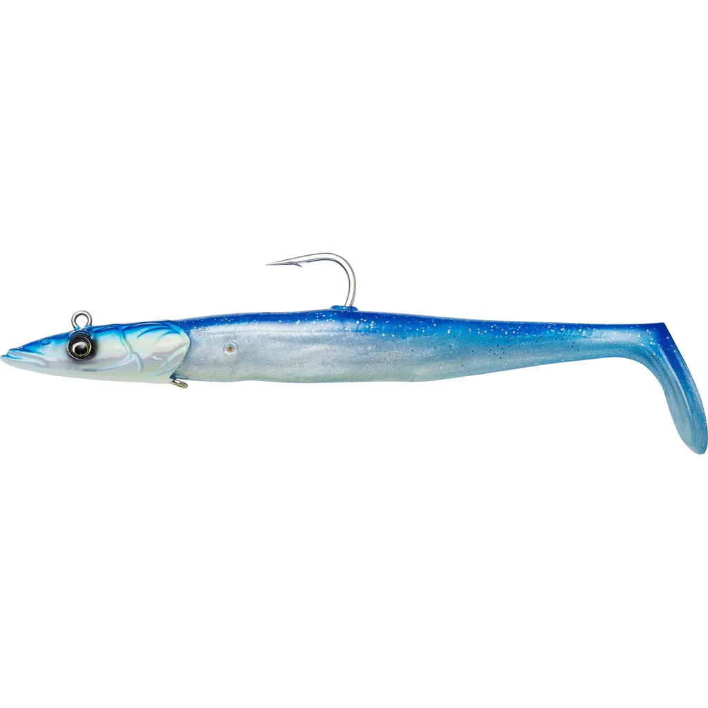 Savage Gear Sandeel V2 Big Game Meeresköder 23.5cm 175g Blue Pearl Silver