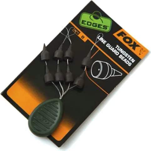 Fox Edges Tungsten Line Guard Beads 8pcs
