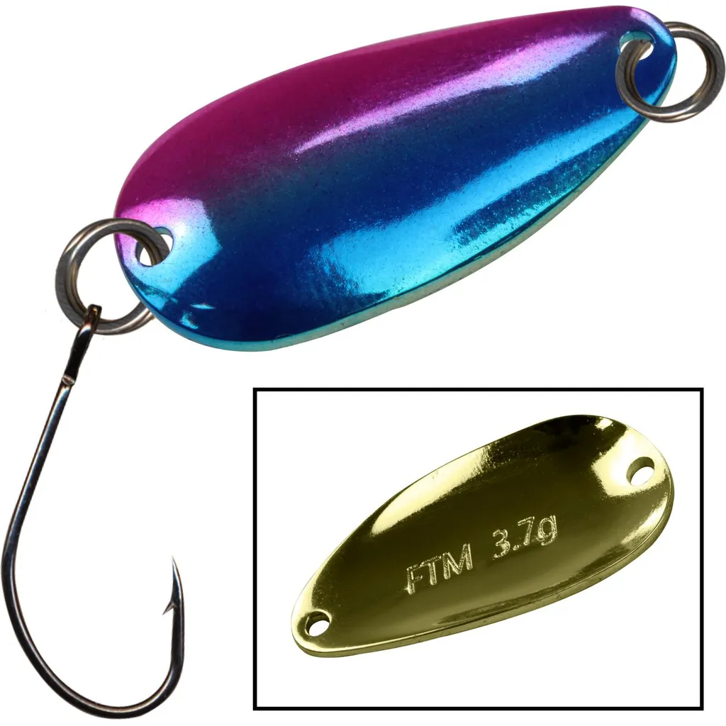 FTM Spoon Bee Blinker 35104 3,1cm 3,7g Pink Blau Gold