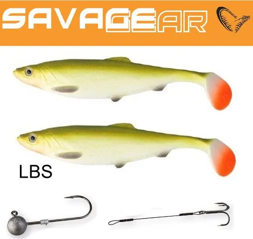 Savage Gear Herring Shad 19cm Paddle Tail Shad