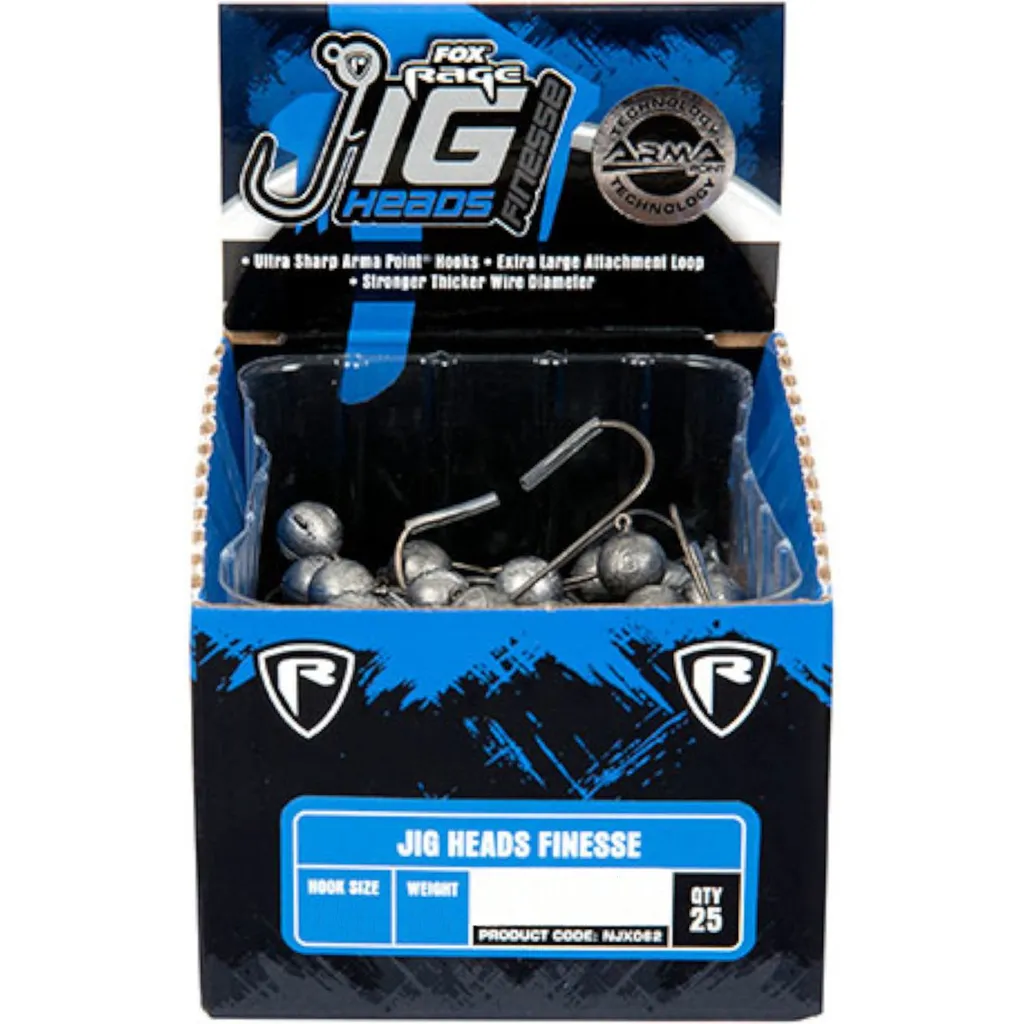 Fox Rage Jig Head Bulk 5g #1/0