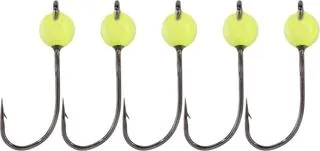 Balzer Trout Collector Tungsten Jig Heads 0.73g #6 5pcs Yellow