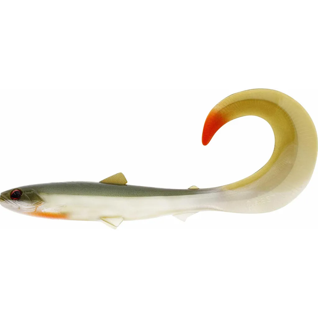 Westin BullTeez Curltail Gummifische 8cm 3g Bass Orange