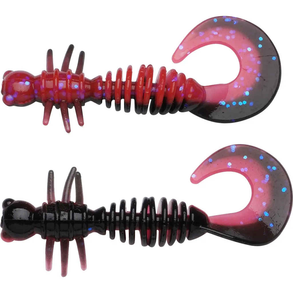 Berkley PowerBait Power Curly Gummiköder 4cm Salmon Egg Red Black