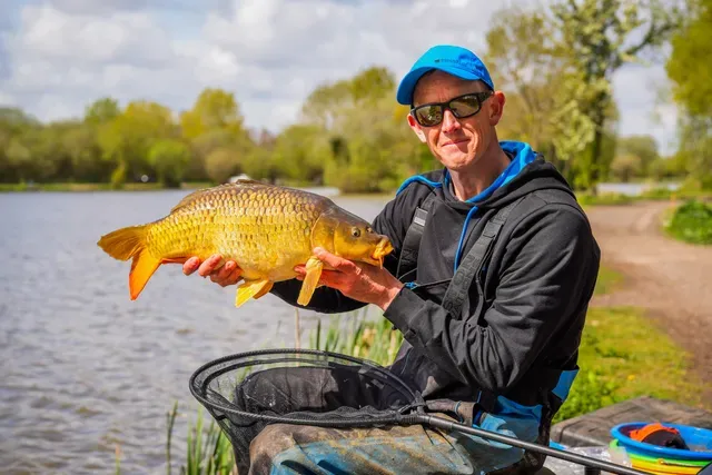 Preston Carbon Hair Mesh Kescher 40.6cm Carbon Hair Rig Safe