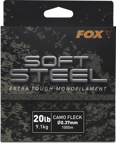 Fox Soft Steel Fleck Camo Mono 0.37mm 9.1kg 1000m