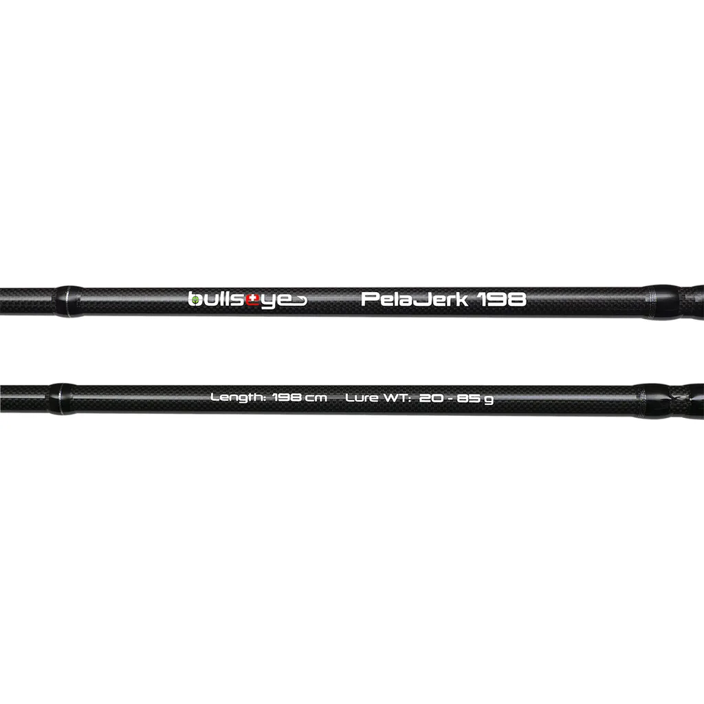 Bullseye PelaJerk 198 Baitcastrute 1,98m 20–85g 2pc