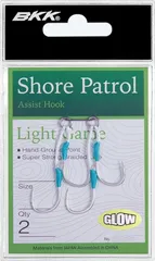 BKK Shore Patrol Assist Hook Double Assist Hook S