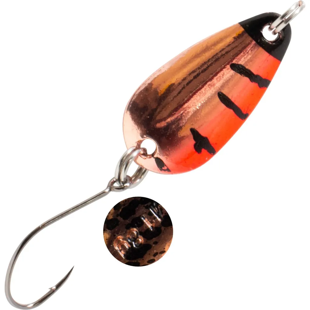 FTM Spoon Bee 2.3cm 1.8g Kupfer-Orange-Schwarz / Schwarz-Gold