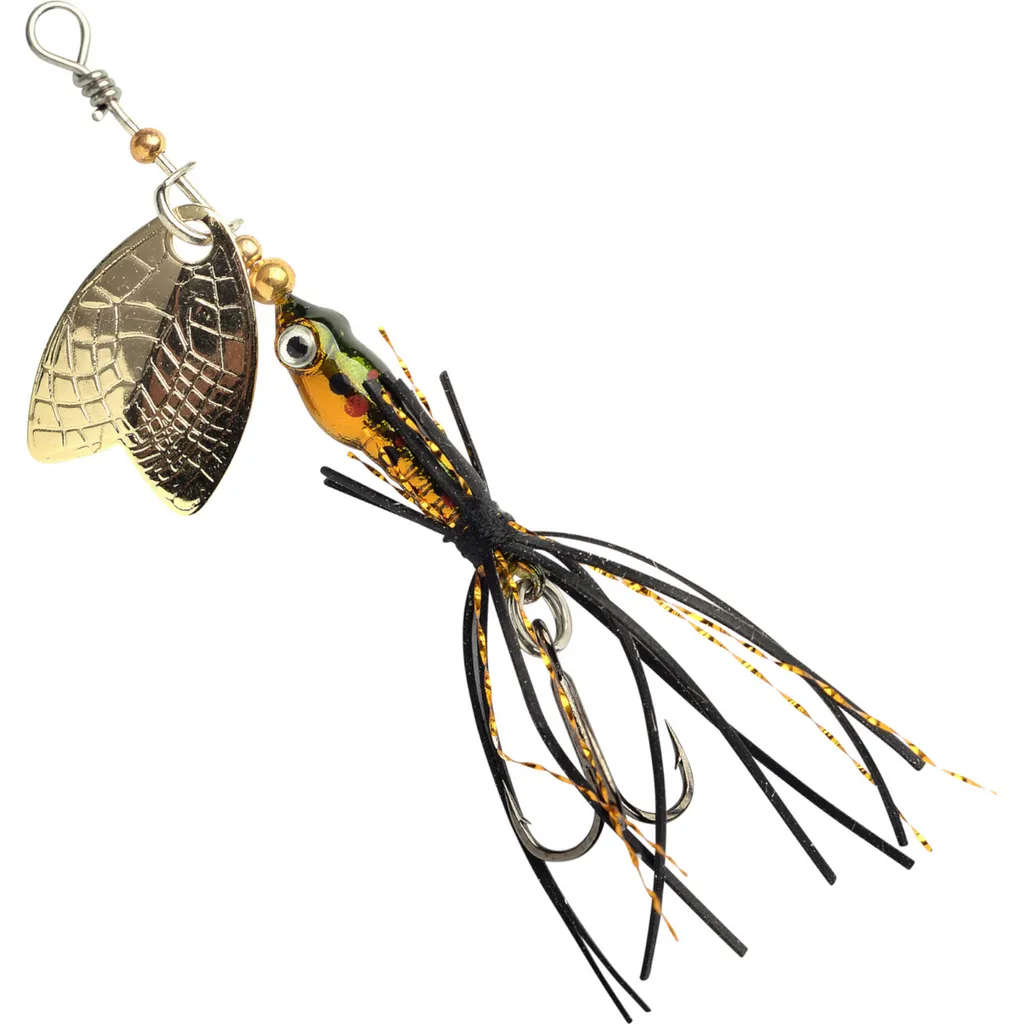 Spro Larva Mayfly Micro Spinner Inline-Spinner 5cm 4g Brown Trout