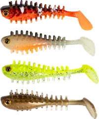 Fox Rage Micro Spikey UV Softbaits 4cm Mixed