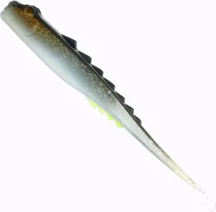 Hearty Rise Valley Hunter Pelagic Curly Gummiköder 22cm 46g Dirty Glitter