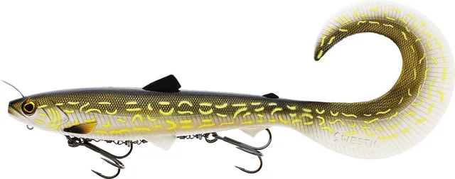 Westin Bullteez Curltail Inline 33cm 230g Sinking Natural Pike