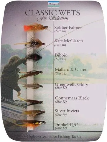 Shakespeare Sigma Fly Classic Wets Selection 2 Flies Freshwater