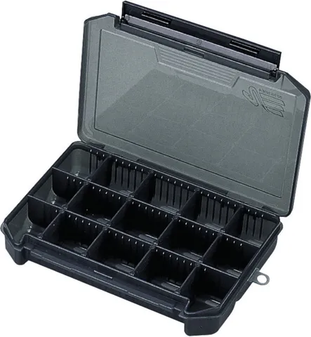 Meiho VS-3010 Kunstköderbox ND 20,5×14,5×4cm Schwarz