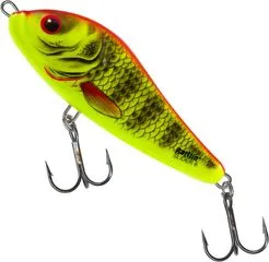 Salmo Rattlin Slider 8cm 20g Sinking Bright Perch